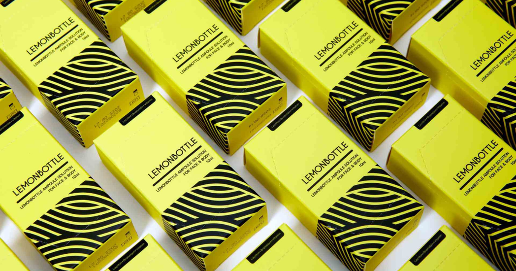 Lemon Bottle packaging